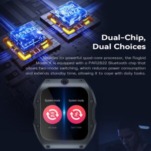 UBABAI DM62 Smart Watch 4G LTE 2GB+16GB Android 8.1 Wifi Gps Camera 2.13inch 1000mah Silicone Strap