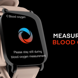3plus Vibe Pro Smartwatch for Android iPhone, Multiple Sports Modes, Sleep Monitor, IP68 Waterproof, GPS, Teal Band