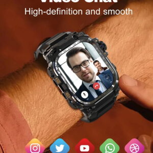 Android smartwatch for men and women, 8GB RAM + 128GB