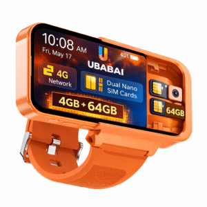 Android 12 Smart Watch with 3.97" HD Touchscreen, MT6762 8GB+256GB, App Support, Dual Camera