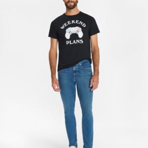 Weekend Plans Men's and Big Men's Cotton Graphic Tee with Short Sleeves, Sizes S-3XL