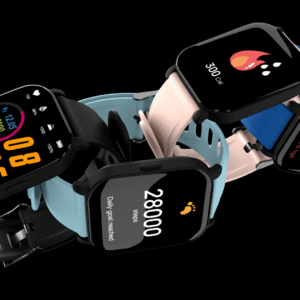 3plus Vibe Pro Smartwatch for Android iPhone, Multiple Sports Modes, Sleep Monitor, IP68 Waterproof, GPS, Silver Band