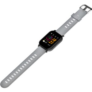 3plus Vibe Pro Smartwatch for Android iPhone, Multiple Sports Modes, Sleep Monitor, IP68 Waterproof, GPS, Silver Band