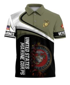 US Veterans Polo Shirt CPHN220411 - Patriotic Military Tribute Apparel